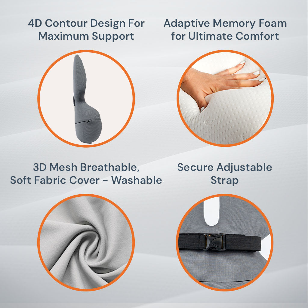 Say Goodbye to Sit Bone Pain – The Ultimate Cushion for Tailbone, Back & Hip Relief