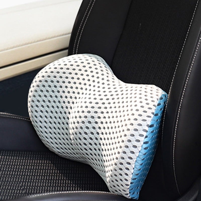 Premium Lumbar Support Cushion – Ergonomic Memory Foam Back Support for Office, Car & Home