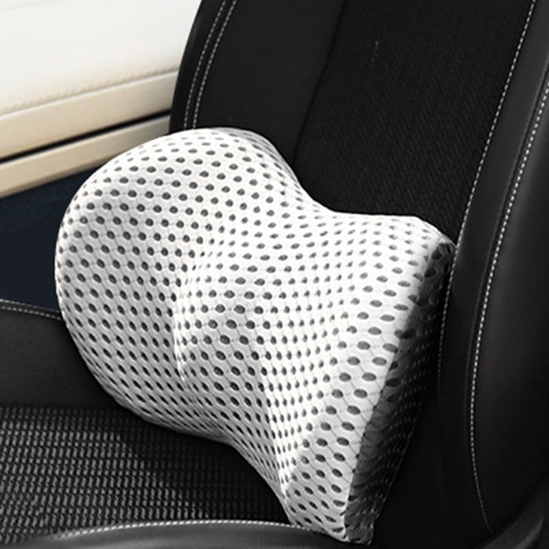 Premium Lumbar Support Cushion – Ergonomic Memory Foam Back Support for Office, Car & Home