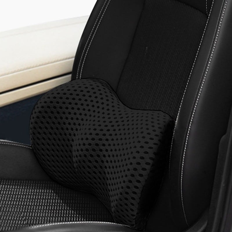 Premium Lumbar Support Cushion – Ergonomic Memory Foam Back Support for Office, Car & Home