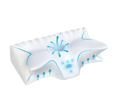 Orthopedic Memory Foam Neck Pillow for Neck & Shoulder Pain Relief
