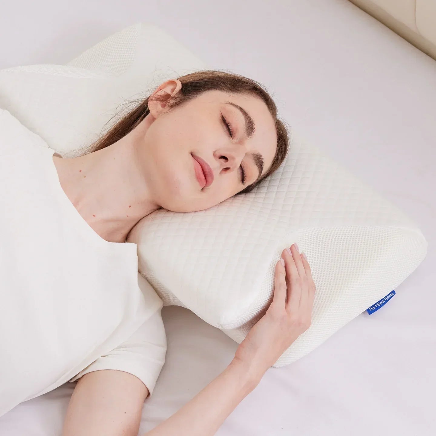 Orthopedic Memory Foam Neck Pillow for Neck & Shoulder Pain Relief