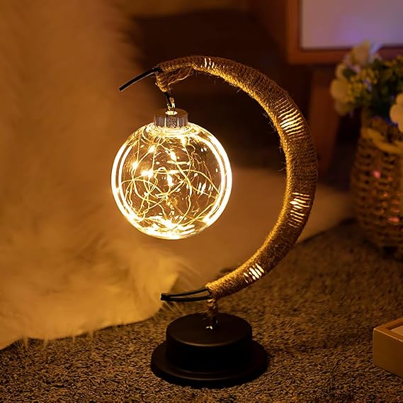 Australlure Moonlight Glow Lamp – Enchanted Crescent Decorative Light