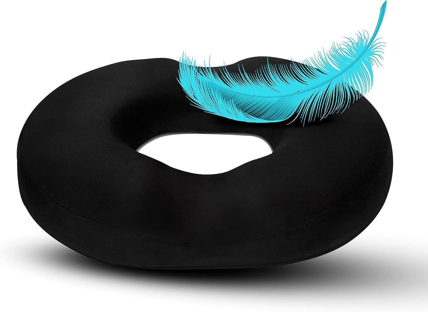 Donut Pillow Seat Cushion – Ultimate Pressure Relief for Tailbone, Hips & Back
