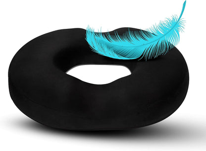 Donut Pillow Seat Cushion – Ultimate Pressure Relief for Tailbone, Hips & Back