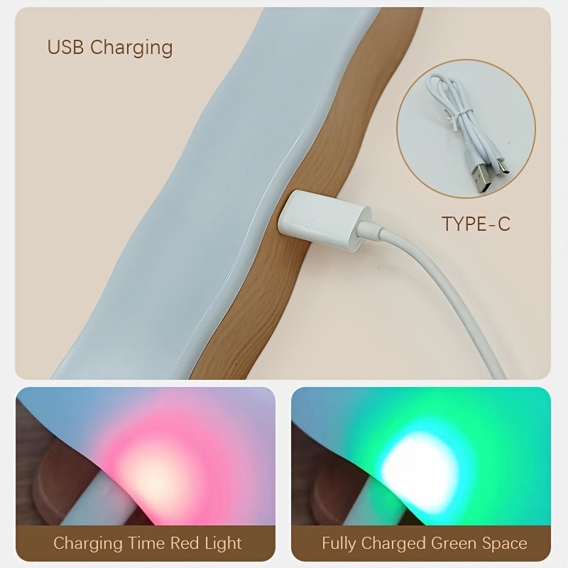 Australlure Wooden LED Wall Sconce – Long Bar Contemporary Lighting