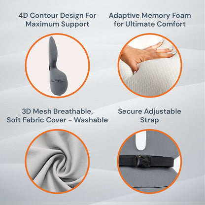 Say Goodbye to Sit Bone Pain – The Ultimate Cushion for Tailbone, Back & Hip Relief