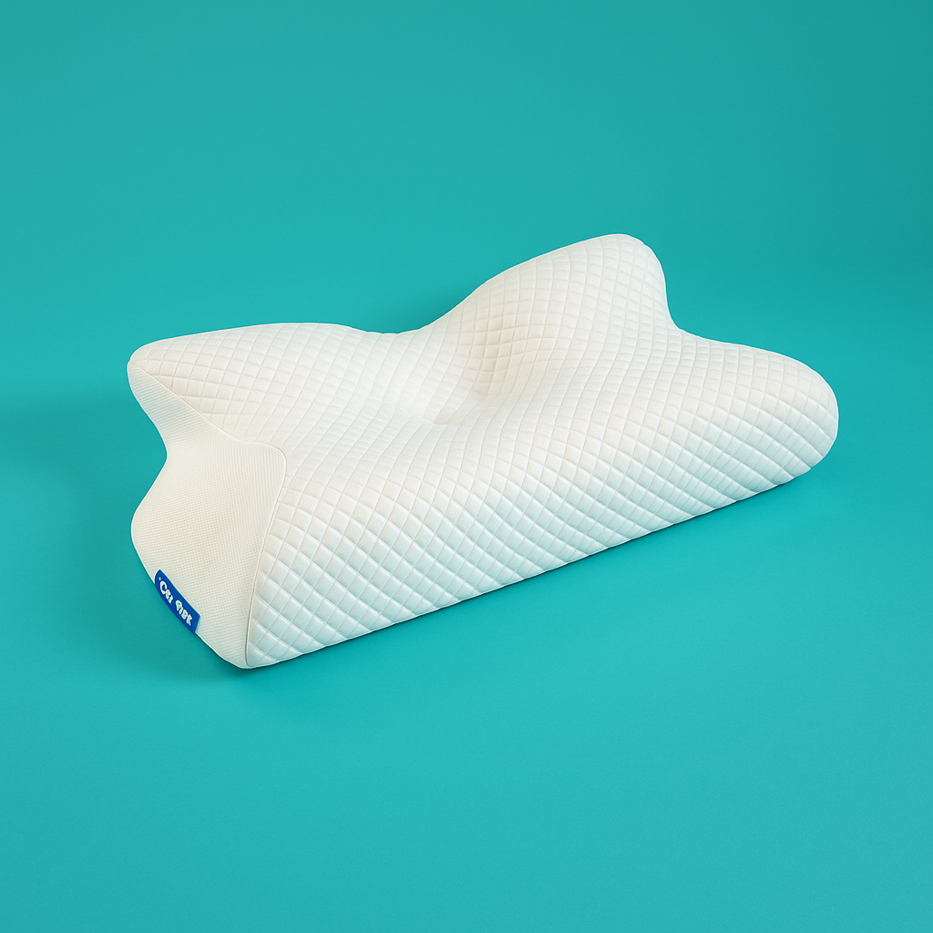 Orthopedic Memory Foam Neck Pillow for Neck & Shoulder Pain Relief