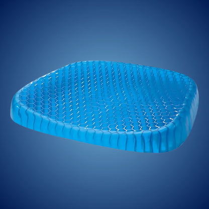 Orthopedic Gel Seat Cushion – Tailbone & Lower Back Pain Relief for Office, Car & Wheelchair Use