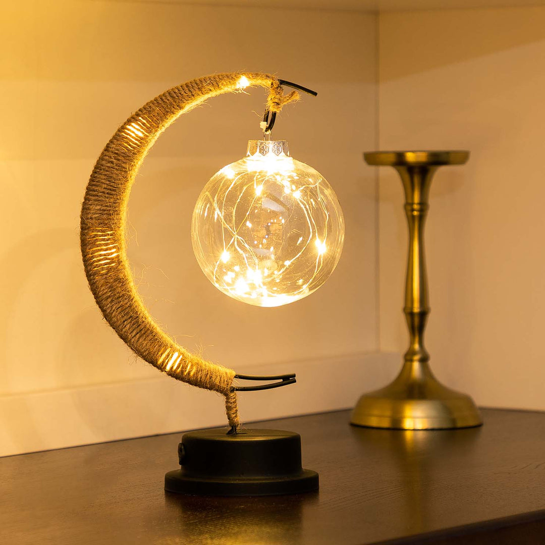 Australlure Moonlight Glow Lamp – Enchanted Crescent Decorative Light