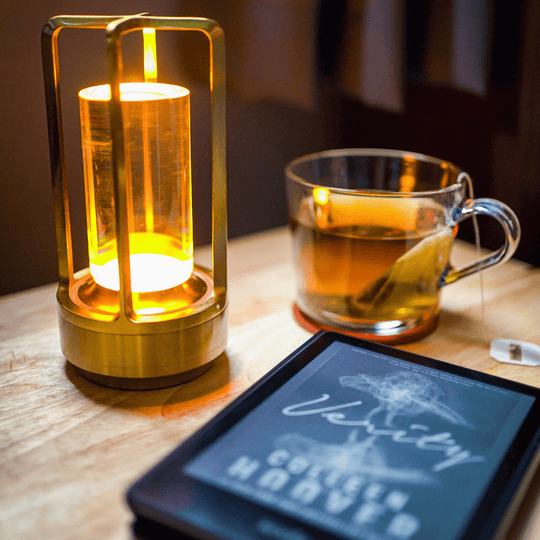 Australlure Crystal Lantern Lamp – Modern Minimalist Ambient Light