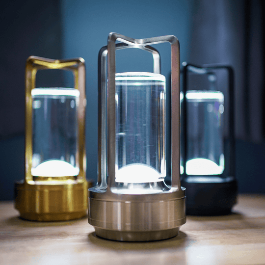 Australlure Crystal Lantern Lamp – Modern Minimalist Ambient Light