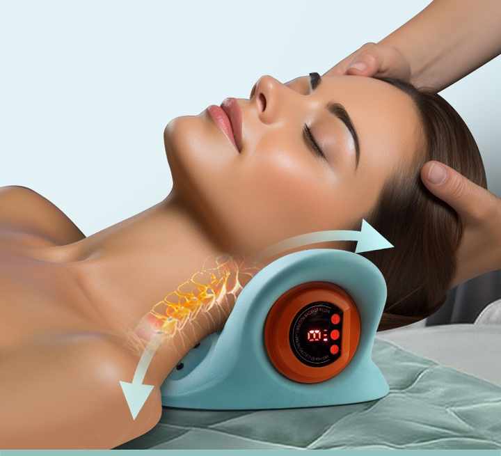 EMS Neck Massager – Deep Tissue Relief for Neck, Shoulder & Back Pain