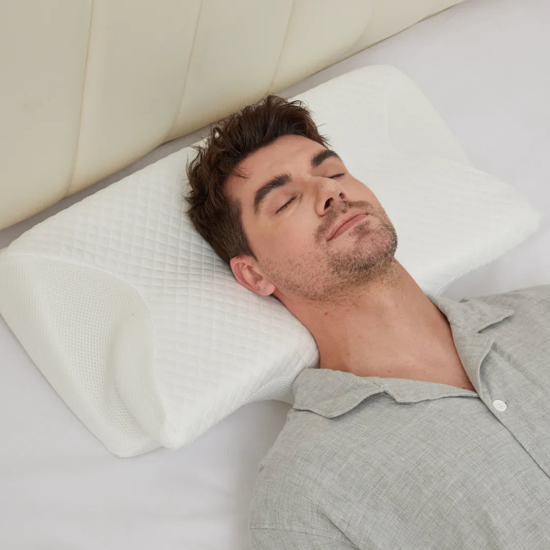 Orthopedic Memory Foam Neck Pillow for Neck & Shoulder Pain Relief