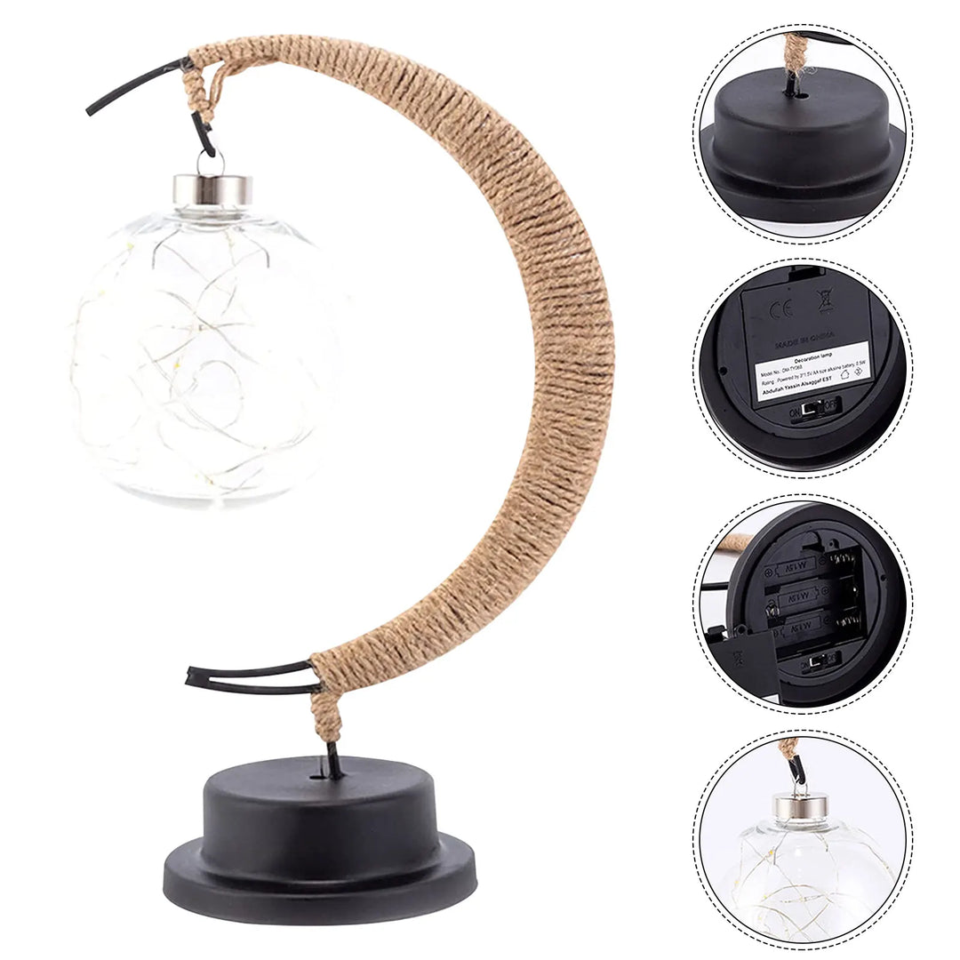 Australlure Moonlight Glow Lamp – Enchanted Crescent Decorative Light
