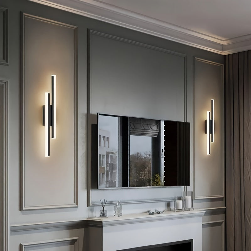 Australlure Linear Wall Sconce – Elegant Warm Glow LED Decorative Light