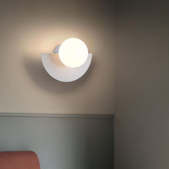 Australlure Half-Moon Wall Lamp – Nordic Artistic LED Sconce