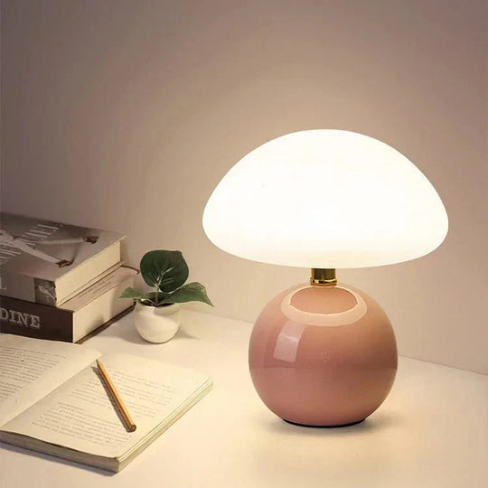 Australlure Mushroom Table Lamp – French-Inspired Soft Glow Design