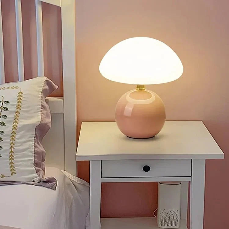 Australlure Mushroom Table Lamp – French-Inspired Soft Glow Design