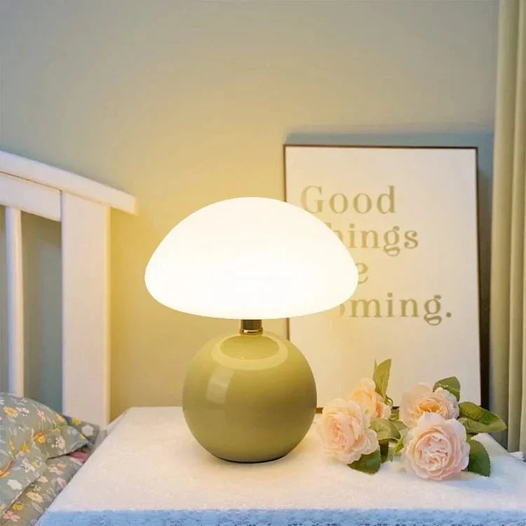 Australlure Mushroom Table Lamp – French-Inspired Soft Glow Design