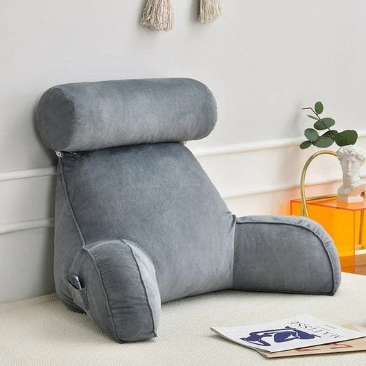 Ultimate Bed Back Support Pillow – For Pain-Free Reading, Resting & Relaxation