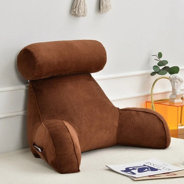 Ultimate Bed Back Support Pillow – For Pain-Free Reading, Resting & Relaxation