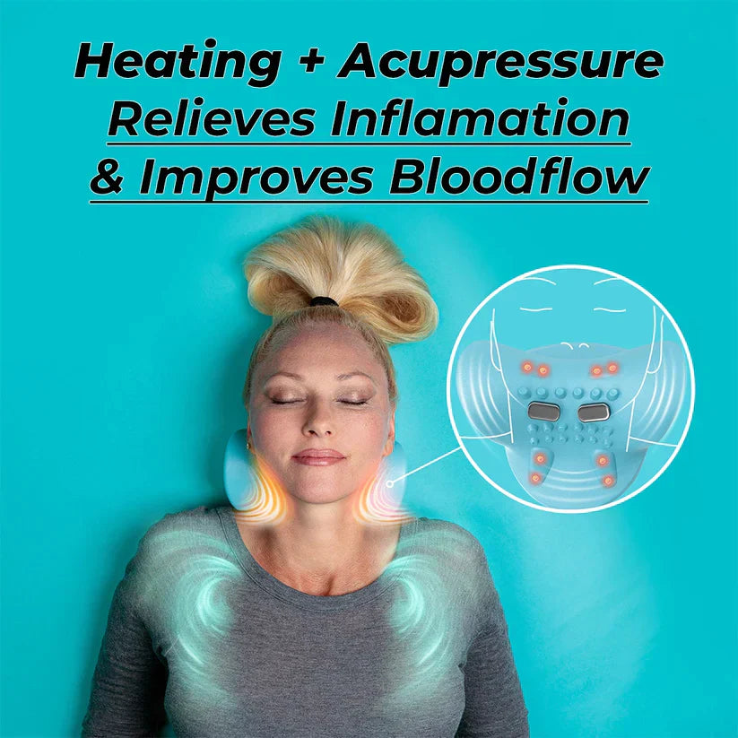 EMS Neck Massager – Deep Tissue Relief for Neck, Shoulder & Back Pain