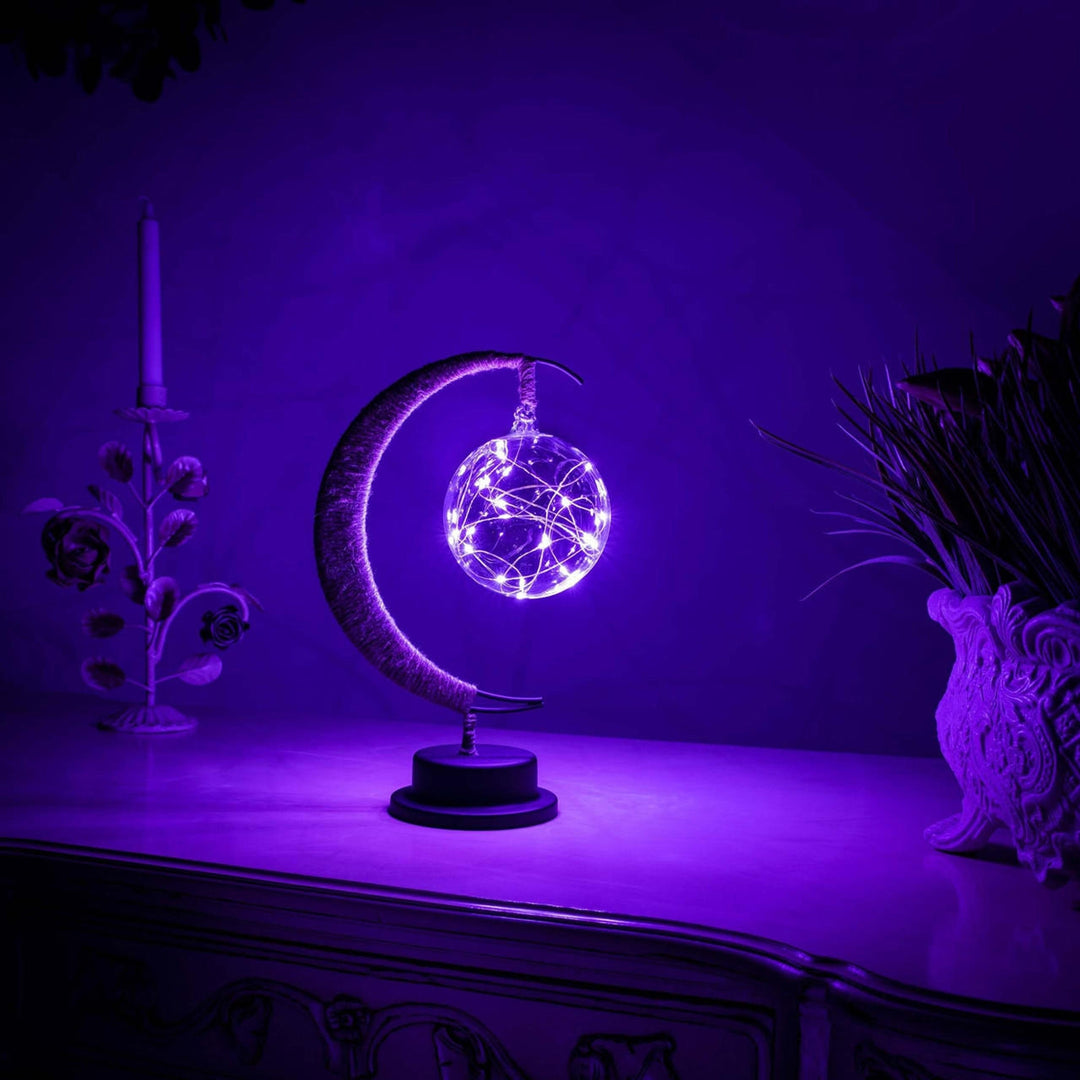 Australlure Moonlight Glow Lamp – Enchanted Crescent Decorative Light